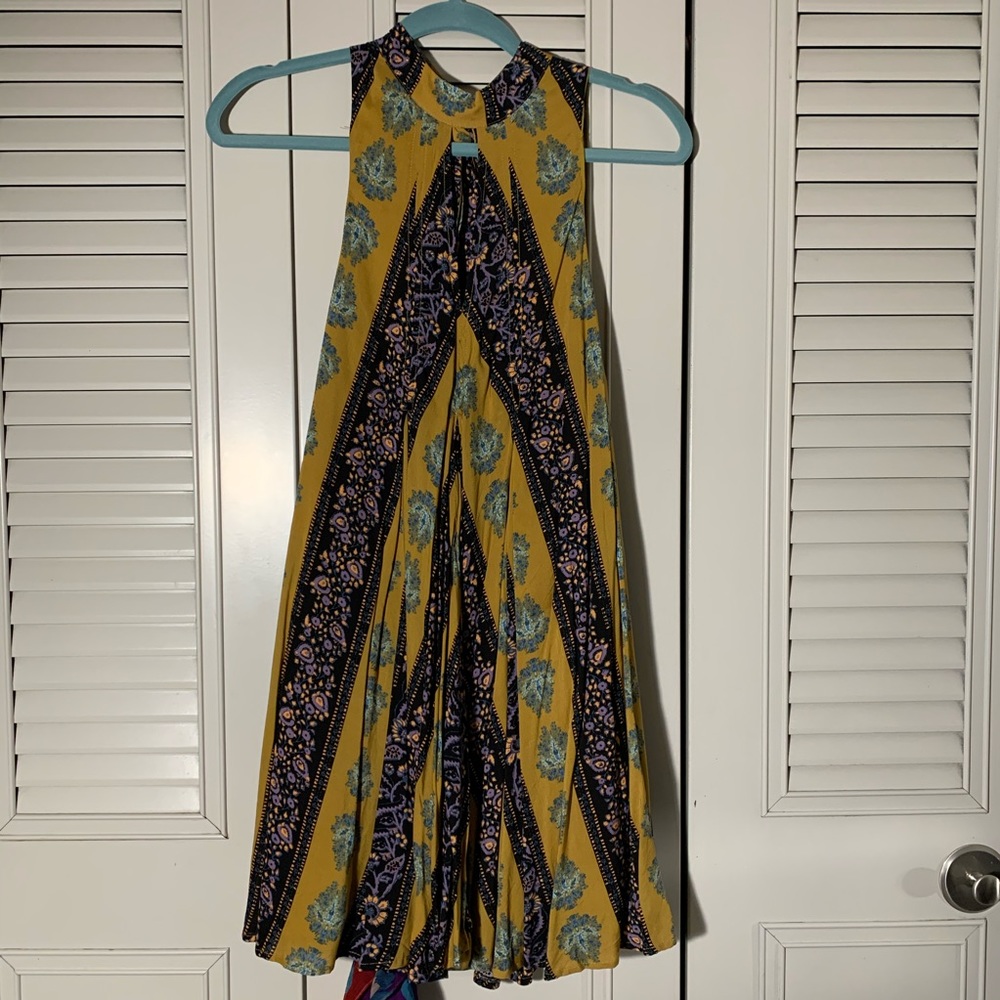 High neck Free People dress